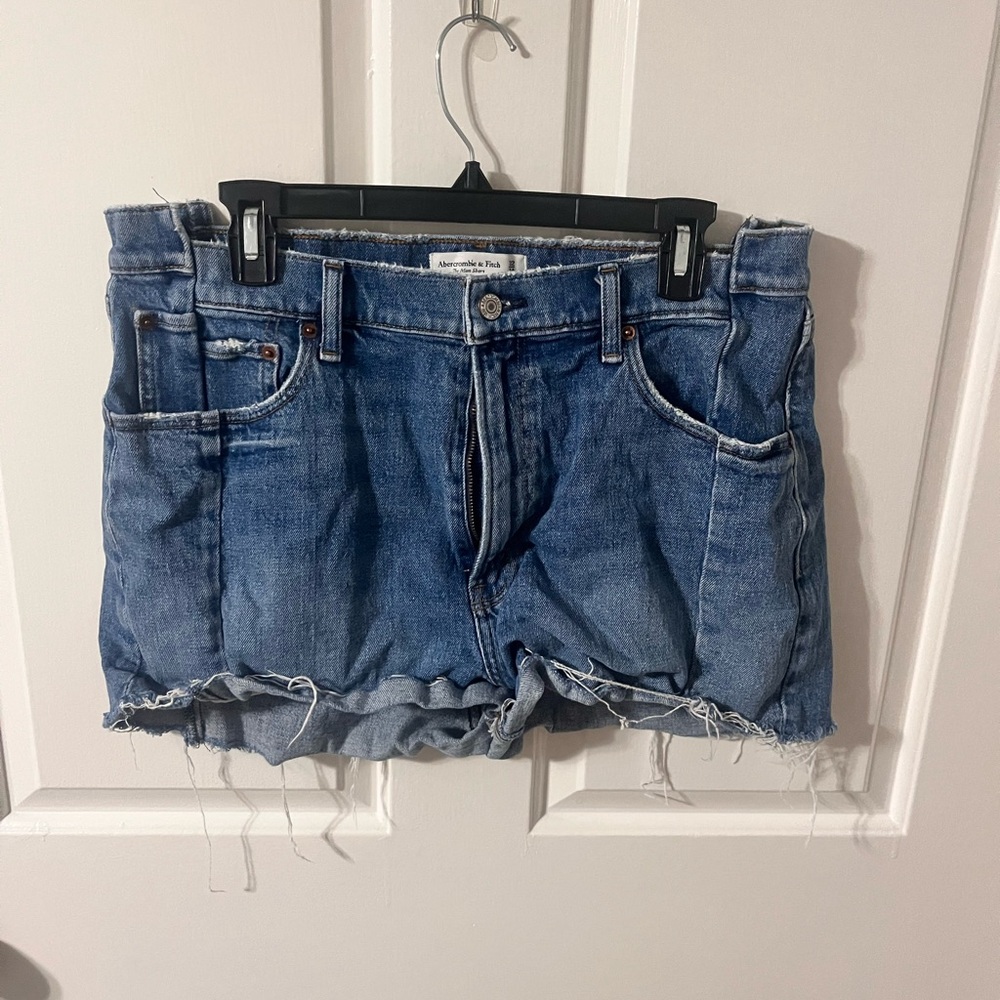 Abercrombie Denim Blue Women's Shorts